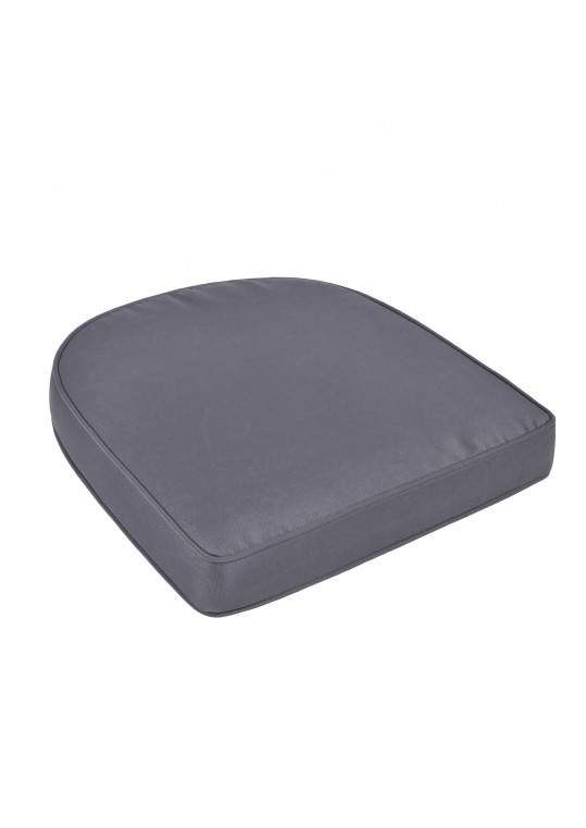 Dark Grey Single Chair Olefin Cushion