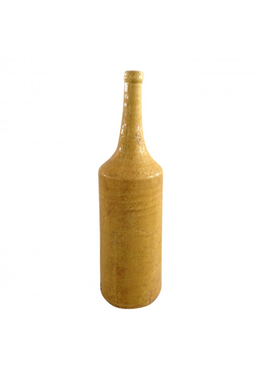 Large Dark Brown Tall Bottle