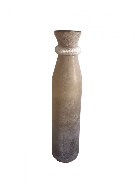 Mallus 15.75 Inch Decorative Glass Vase