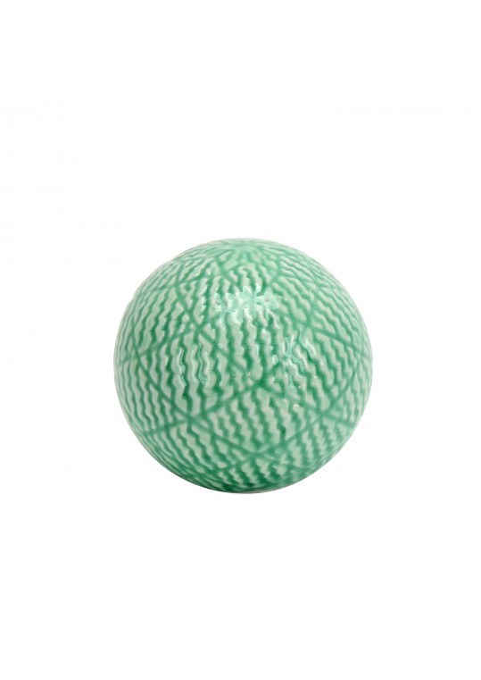 4.7 Inch Decorative Ceramic Spheres Green