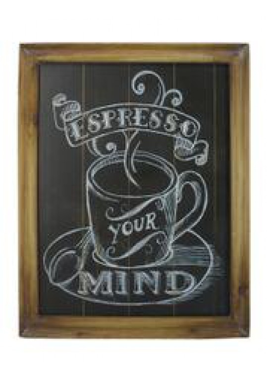 Coffee Themed Wall Art (Espresso your Mind)