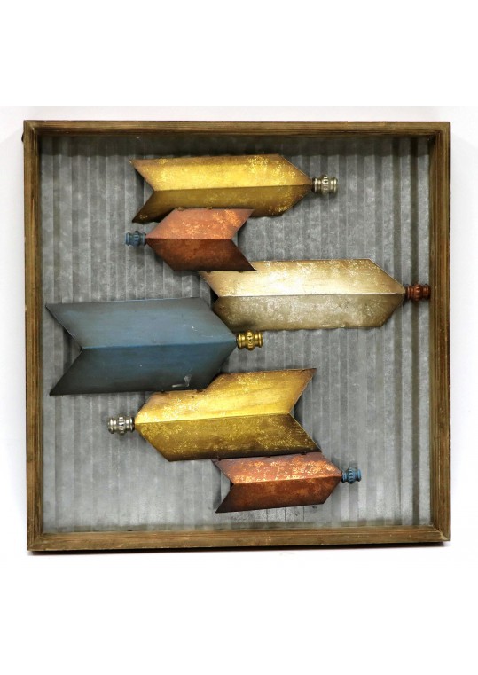 Tail Feathers Metal Wall Art