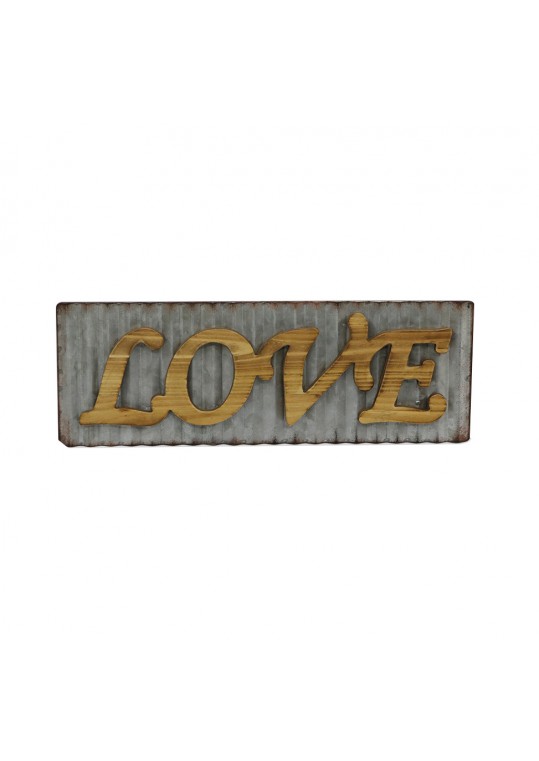 Love Wood Haning Plaque