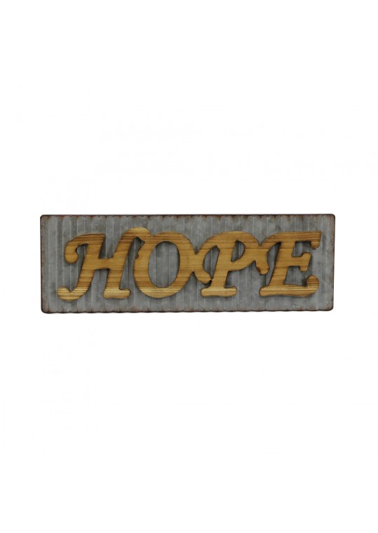 Hope Wood Haning Plaque