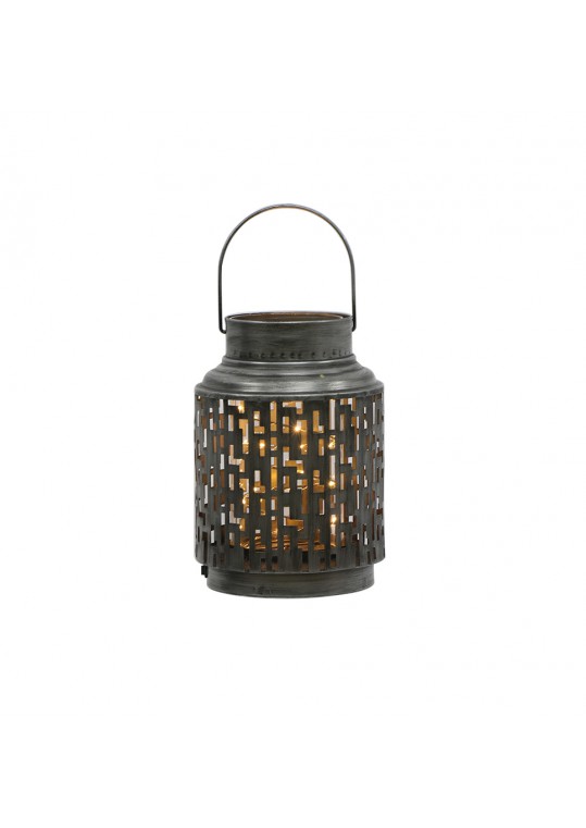 Amber Lantern- Metal