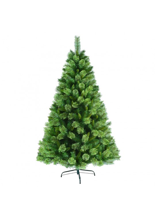 6.5 Feet. Unlite Artificial Christmas Tree With Metal Base