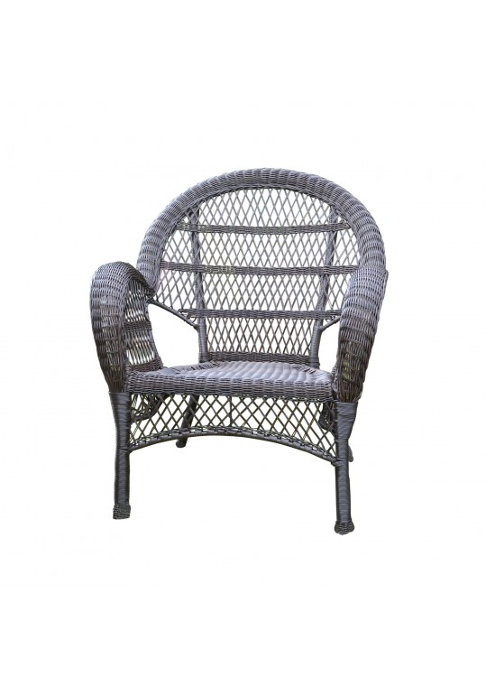 Santa Maria Espresso Wicker Chair