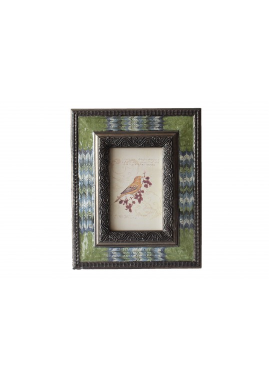 Brown 4 x 6 Inch Pattern Frame