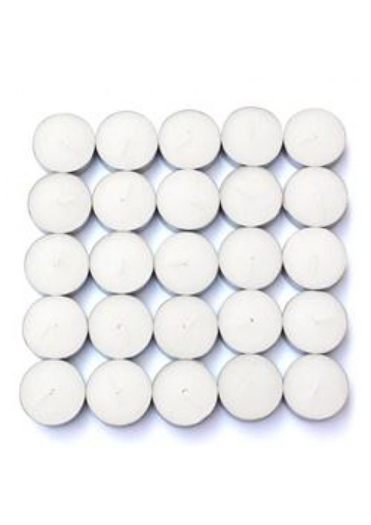 White Citronella Tealight Candles (1,200pcs/Case) Bulk